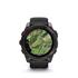 Garmin Fenix 8 Smartwatch 51mm AMOLED in Carbon Grey DLC Titanium with Black Pebble Grey Strap