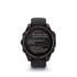 Garmin Fenix 8 Smartwatch 47mm Solar AMOLED in Carbon Grey DLC Titanium with Black/Grey Strap