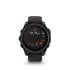 Garmin Fenix 8 Smartwatch 47mm Solar AMOLED in Carbon Grey DLC Titanium with Black/Grey Strap