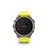 Garmin Fenix 8 Smartwatch 47mm Solar AMOLED in Titanium with Amp Yellow Strap