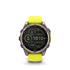 Garmin Fenix 8 Smartwatch 47mm Solar AMOLED in Titanium with Amp Yellow Strap