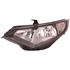 Left Headlamp (Halogen, Takes H7 / H7 Bulbs, Supplied With Motor) for Honda CIVIC IX 2012 on