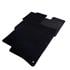 Tailored Car Mats in Black for Renault Megane Coupe 2008 2016   Coupe   4 Piece   2 Clips In Drivers Mat