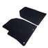 Tailored Car Mats in Black for Renault Megane Coupe 2008 2016   Coupe   4 Piece   2 Clips In Drivers Mat