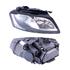 Right Headlamp (Halogen, With LED Daytime Running Light, Takes H7 / H7 Bulbs) for Audi A5 Convertible 2009 2011