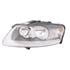 Left Headlamp (Halogen, Takes H1/H7 Bulbs, Original Equipment) for Audi A6 Avant 2004 2008