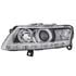 Left Headlamp (Xenon, With LED DRL, Takes D3S / H7 Bulbs, Without Bend Light, Supplied With Motor, Original Equipment) for Audi A6 2009 2011