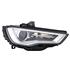 Right Headlamp (Bi Xenon, Takes D3S Bulb, Grey Bezel, With Curve Light, With LED Daytime Running Light, Supplied Without LED Module, Original Equipment) for Audi A3 Convertible 2012 2016