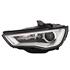 Left Headlamp (Bi Xenon, Takes D3S Bulb, Grey Bezel, With Curve Light, With LED Daytime Running Light, Supplied Without LED Module, Original Equipment) for Audi A3 Saloon 2012 2016