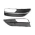 A3 2012 Onwards RH (Drivers Side) Front Bumper Grille, With Hole For Fog Lamp, Matte Black