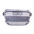 Audi A1 2011 2018 Grille, Matte Black, With Chrome Moulding, TUV Approved