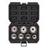 Draper 02747 Oil Filter Socket Set, 3/8" Sq. Dr. (7 Piece)