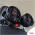 12V Car Fan for Headrest with USB Charger   2x4"