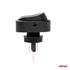 Elliptic switch with yellow Light 12/24V max 30A ON/OFF