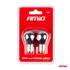 AMIO 12V P21W BA15s Chrome Bulb   Twin Pack