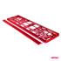 Metallic Red Number Plate Holder