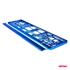 Metallic Blue Number Plate Holder