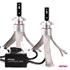 AMIO Flex+ Series 12/24V 50W H7/H18 6000K Canbus LED Headlight Bulbs   Twin Pack