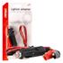 Lighter socket adapter with crocodile output 12V 24V 60cm 
