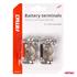 Brass Battery Terminals 600A   Pair