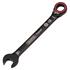 Draper Expert 03905 HI TORQ Metric Reversible Ratchet Combination Spanner, 15mm, Black