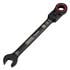 Draper Expert 03917 HI TORQ Metric Flexible Head Ratchet Combination Spanner, 11mm, Black