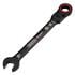 Draper Expert 03922 HI TORQ Metric Flexible Head Ratchet Combination Spanner, 15mm, Black