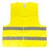 Yellow Hi Vis Vest with Safety Certificate   XL