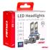 AMIO X5 Winger 12V 50W HB4 6000K LED Headlight Bulbs   Twin Pack