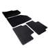 Luxury Tailored Car Mats in Black for Hyundai Kona 2017 Onwards (Not EV Version)   4 Piece   2 Clips In Drivers Mat