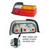Right Rear Lamp (Coupé, Amber Indicator, Without Check Control, Original Equipment) for BMW 3 Series Convertible 1992 1999