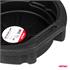 Oil drain pan with funnel 10L, 50cm