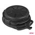 Oil drain pan with funnel 10L, 50cm