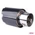 Exhaust Silencer Tip Stainless Steel   Carbon