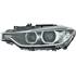 Right Headlamp (Bi Xenon, Takes D1S Bulb, With LED Daytime Running Lamp, Without Curve Light, Supplied With LED Module, Original Equipment) for BMW 3 Series 2012 2015