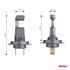 AMIO Hybrid Series 12V 60W H7/H18 6000K Twin Pack Canbus LED Bulbs for BMW Z4 2009 to 2016
