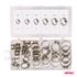 Stainless Steel Worm Clamps   Set of 34