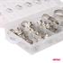 Stainless Steel Worm Clamps   Set of 34