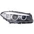 Right Headlamp (Bi Xenon, Takes D1S Bulb, With LED DRL, Without Bending Light, Supplied With Motor, Original Equipment) for BMW 5 Series 2010 2014