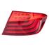 Right Rear Lamp (Outer, On Quarter Panel, LED, Saloon Models, Original Equipment) for BMW 5 Series 2013 2016