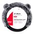 Steering Wheel Cover   Fluffy Grey   37 39cm