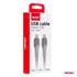 AMIO Cable USB C to TYPE C 60W FullLink   100cm