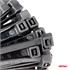 Multicoloured Plastic Cable Ties   Set of 500