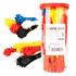 Multicoloured Plastic Cable Ties   Set of 1000