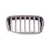 BMW X5 2007 2013 RH (Drivers Side) Front Bumper Grille, With Chrome Frame, With Matt Silver Vanes