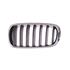 BMW X5, F15, 2014 2018 LH (Passengers Side) Front Bumper Grille, Matt Black, With Chrome Frame, Base Models
