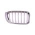 BMW X3, F25, 2014 2017 RH (Drivers Side) Front Bumper Grille, Painted Silver, With Chrome Frame, X Line Models