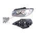 Left Headlamp (Without Beam Cap, Twin Reflector, Halogen, Takes H7/H7 Bulbs, Supplied With Motor And Bulbs, Original Equipment) for BMW 1 Series Coupe 2008 on