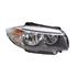 Right Headlamp (Halogen, Takes H7 / H7 Bulbs, Supplied With Bulbs & Motor, Original Equipment) for BMW 1 Series Coupe 2011 2013