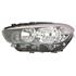 Left Headlamp (Halogen, Takes H7 / H7 Bulbs, With LED DRL, Supplied With Motor) for BMW 1 Series 5 Door 2015 2018